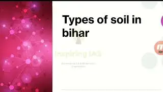 Types of Soil in Bihar || Inspiring IAS || BPSC