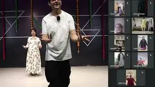 DAY 15 ONLINE DANE CLASS For Beginners And 50+ Age group | ek Pardesi Mera Dil Le Gaya Song Dance