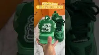 Louis Vuitton LV Skate Sneaker Green 1ACQON Review #review #sneakers #shoes