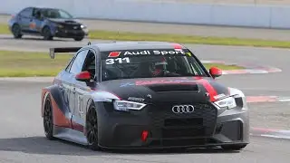1:47.03 at Auto Club Speedway ROVAL with an Audi RS3 LMS TCR