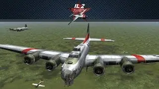 IL-2 1946, P-51D: Escort B-17s to Zwolfaxing Airdrome south of Vienna