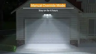 LUTEC Flood Light with sensor