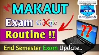 🤩MAKAUT Exam Routine? Offline or Online? MCQ or Subjective? | All doubt cleared | Makaut mentor