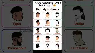 Kaunsa hairstyle tumpe suit karega? Face shape ke hisab se best men hairstyles ke nam aur idea 💇&zwj;♂️🔥
