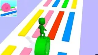 Layers roll game | Running games |  Android iOS mobile gameplay