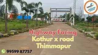 🔥 HMDA RERA Plots at Kothur X Road Thimmapur | Just 10 Mins to ORR Shamshabad | Invest in Hyderabad!