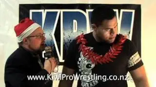 Kiwi Pro Wrestling - Mr Samoa's Christmas Message