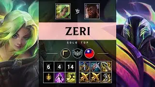 Zeri Top vs K'Sante - TW Challenger Patch 25.17