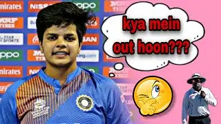 SHAFALI  VERMA  WAS  OUT  OR  NOT ???#cricket22 #indwvsengw #rahulrkgamer #viral #trending