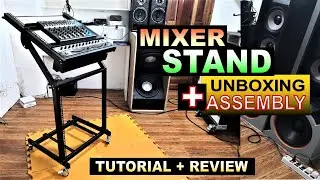UNBOXING MIXER STAND - ASSEMBLY TUTORIAL + REVIEW - SULIT KAYA ITO? FOR SOUND SYSTEM SETUP 😍😀😍
