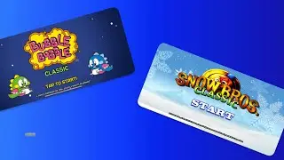 Juegos nost&aacute;lgicos - Bubble bobble - Snow bros EN IPHONE!
