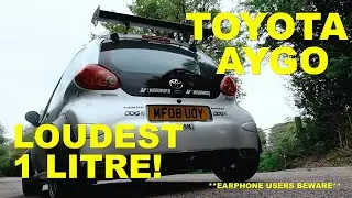 TOYOTA AYGO  FROM HELL -  FASTEST & LOUDEST EVER!!!