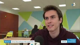 Poitiers : réouverture très contrôlée du resto U Rabelais