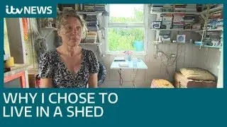 'Why I chose to live in a derelict shed to escape the housing crisis'