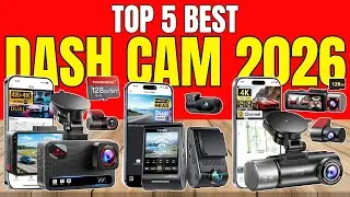 Top 5 Best Dash Cams on Amazon 2026 | 4K Car Dash Cameras with GPS & Night Vision