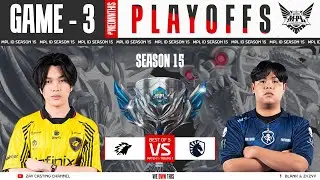 [Game - 3] ONIC vs TEAM LIQUID ID | MPL ID S15