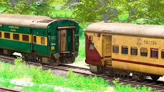 ICF GARIBRATH COUPLING ICF MIXED COACH | BUMPY RAILROAD | Train Simulator | Railworks | NTG GAMING