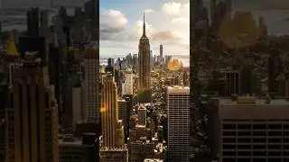 Golden Hour Over New York City | Cinematic Drone Footage in 4K #NewYorkCity