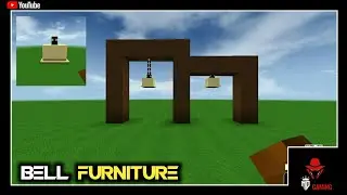 ⬜how to make bell furniture in mini block craft making bellfurniture in mini block craft #mdgaming94