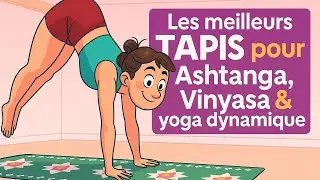 Test et avis tapis de yoga: le meilleur pour l'Ashtanga/ Vinyasa: adh&eacute;rent, antid&eacute;rapant, durable.