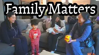 My Family Finally Came By To Visit Our New Baby