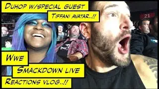 duhop WWE Smackdown Live reactions vlog Prudential Center Newark NJ
