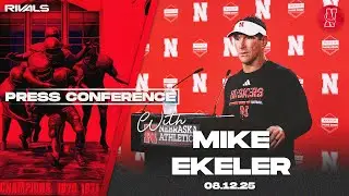 Nebraska Football: Mike Ekeler fall camp press conference (Aug. 12, 2025)