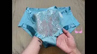 beautiful blue satin panties for plus size comfortable stylish fit