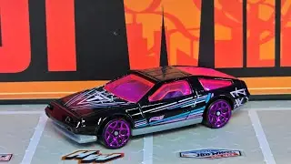 DMC DeLorean - Hotwheels - Unboxing.