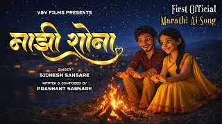 Mazhi Shona | माझी शोना ❤️ | First AI Animated Marathi Song 2026 | Sidhesh Sansare