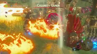 Breath of the Wild: Cuccos vs.  CALAMITY GANON!!!