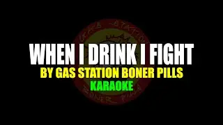 When I drink I fight (Karaoke) - Gas Station Boner Pills