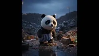 Aipandastudio18🥺🐼 #aivideo #cartoon #panda #tiger #cat #kitten #ai #AiPandaStudio 