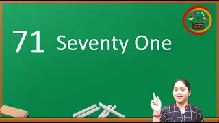 Learn Numbers Name and Spelling and Counting 71 to 80 | Nursery Rhymes| Counting for Kids