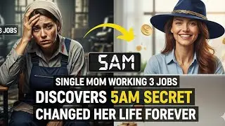 Single Mom Working 3 Jobs Discovers 5AM Secret That Changed Her Life Forever