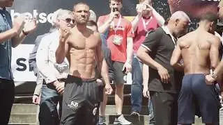 #IngleCam Kell Brook Vs Errol Spence | Weigh-In And Face Off Highlights