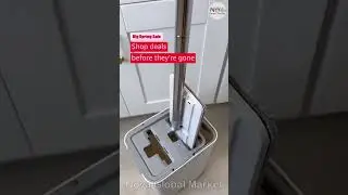 Cleaning Just Got Easier with JOYMOOP Hands-Free Mop and Bucket with Wringer Set! 🧹| #foryou