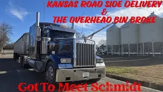 Eventful Week - Trucking with Schmidt, Over Loaded, A Kansas Roadside Delivery, and the Vac Broke