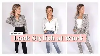 How to Look Stylish at Work | Work Outfit Ideas Ft. Express