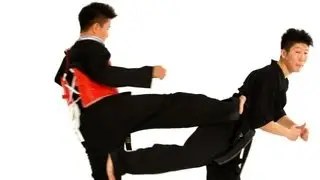 How to Do a Jump Back Kick in Sparring | Taekwondo Training