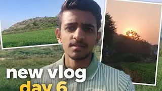 My village vlog #sun set #beuty farm #nature #village is best life 
