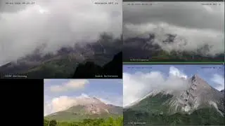 Live  Merapi - Merapi Volcano Eruption, Balerante, Kalitalang,Merapi Jateng,DIY 08/01/2026
