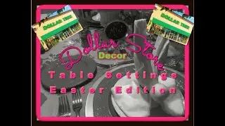 DIY - Dollar Tree: Easter Table
