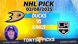 Anaheim Ducks vs LA Kings 2/8/25 NHL Pick Prediction