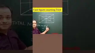 Fast Counting of  number of triangles||#fastcalculationtrick #competitivemath
