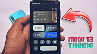 MIUI 13 Control Center Theme - Try now 😍🔥 ft. Any Xiaomi Device