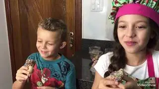 CONE TRUFADO DE BRIGADEIRO, DOCE DE LEITE E NUTELLA NA CASQUINHA DE SORVETE 🍦