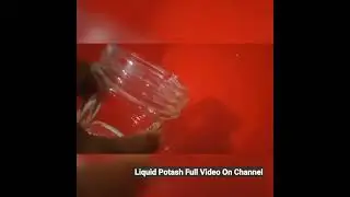 Practical Liquid Potash Fertilizer