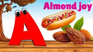 Food for Alphabet song | for kids learning video  ABC song | Nursery rhymes | ABC phonics song