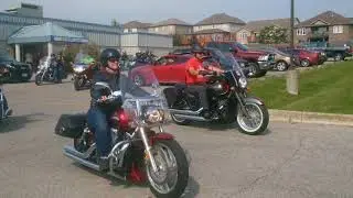 Unifor Local 88 Strike - Solidarity Bike Run.